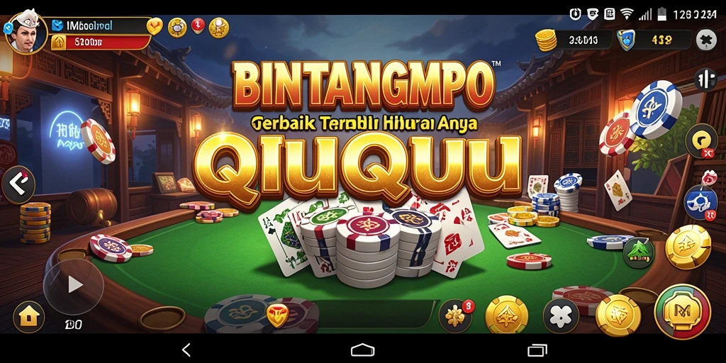 Tampilan gameplay QiuQiu yang seru di BINTANGMPO.