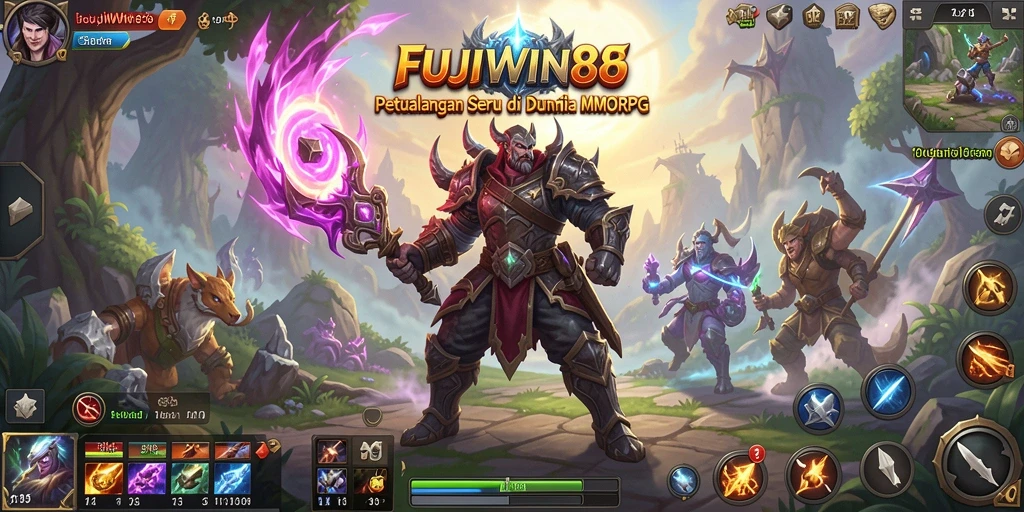 Tampilan gameplay seru dalam FUJIWIN88 yang penuh aksi.