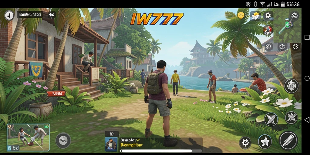 Tampilan menarik gameplay IW777 yang seru dan menghibur.