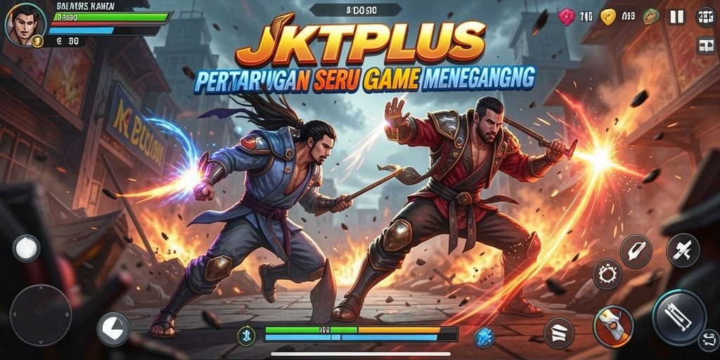 Gameplay seru dan mendebarkan dalam JKTPLUS.