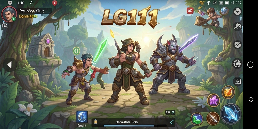 Tangkapan layar utama menunjukkan aksi RPG yang mendebarkan.