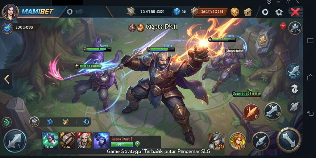 Tampilan gameplay seru dan menantang di MAMIBET.