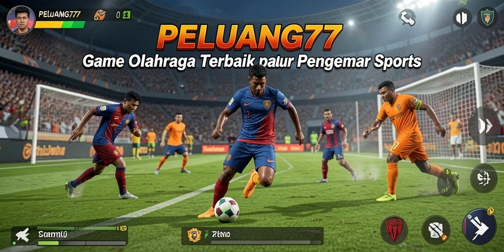 Screenshot gameplay <strong>PELUANG77</strong> menampilkan aksi seru dalam olahraga.