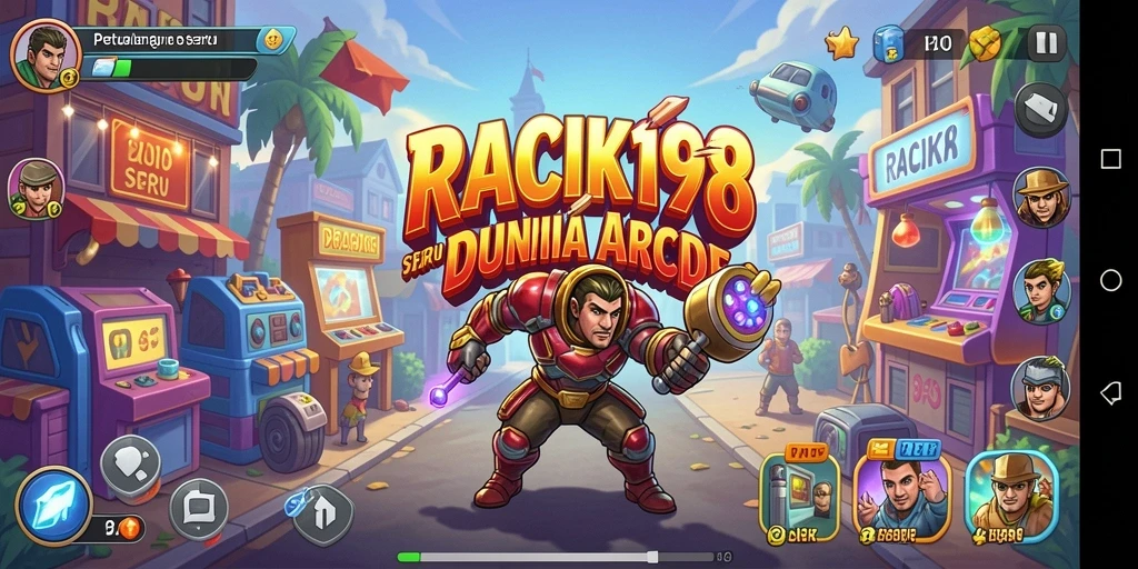Screenshot gameplay seru di RACIK198, penuh aksi dan tantangan.