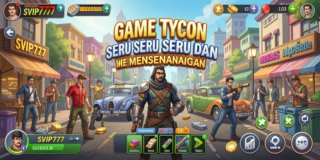 Gameplay seru dalam SVIP777 yang menunjukkan strategi Tycoon.